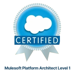 Mulesoft Platform Architect Level 1