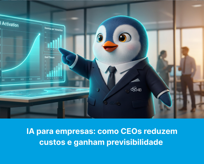 IA para empresas: como CEOs reduzem custos e ganham previsibilidade