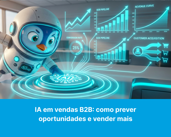 IA em vendas B2B: como prever oportunidades e vender mais