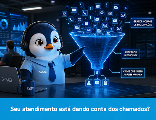 Seu atendimento está dando conta dos chamados?